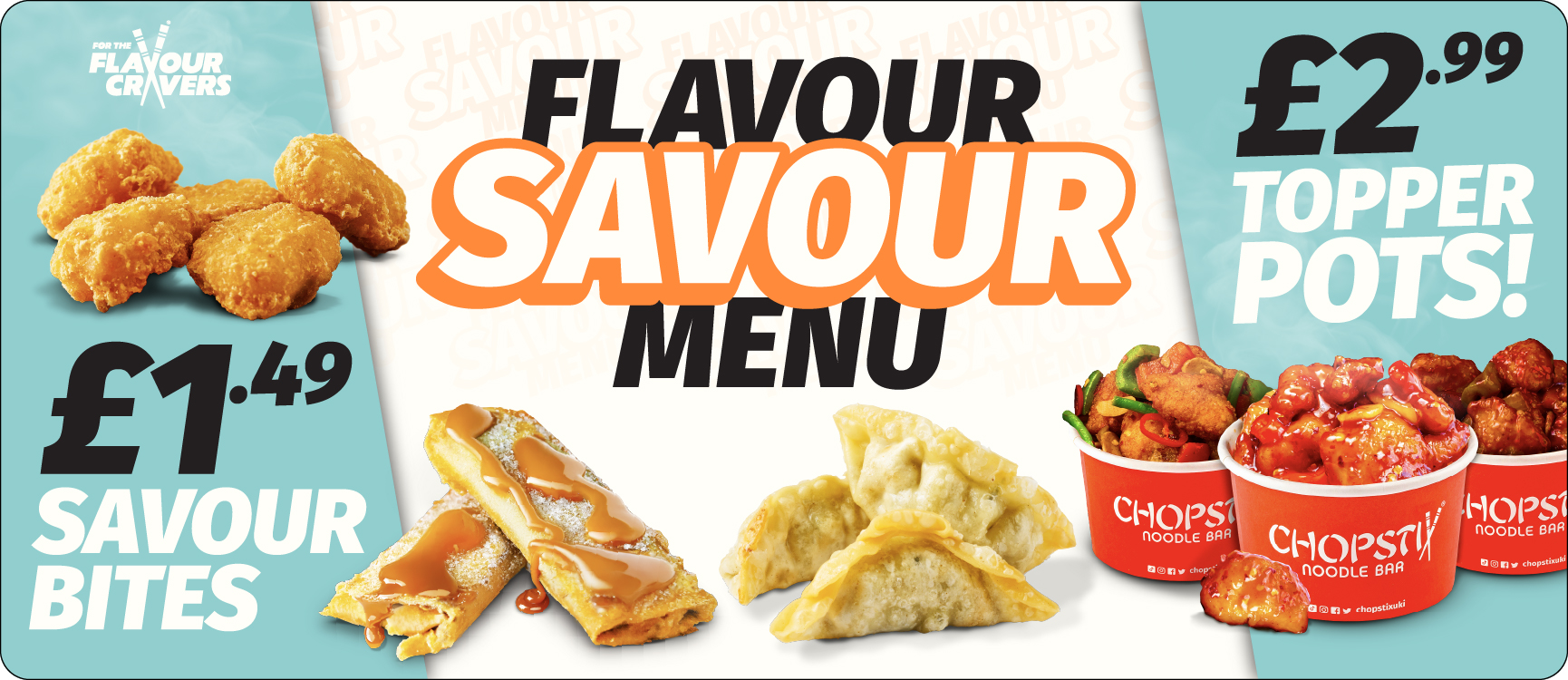 Flavour Saver Menu