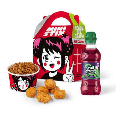 Chicken Balls Mini Stix Meal